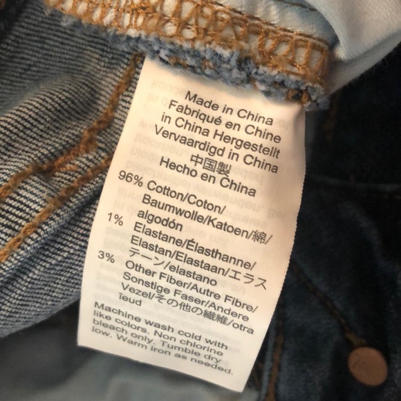 Madewell Fray Hem Denim Pencil Skirt - Picture 11 of 11